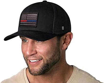 כובע דגל אמריקאי של האקה, כובע משאיות ארהב לגברים ונשים, כובע בייסבול מתכוונן, סנאפבק רשת, כובע חיצוני עמיד