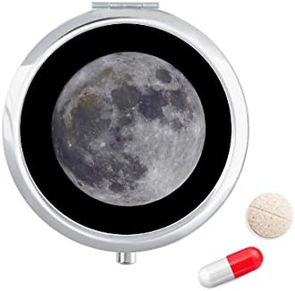 גדול ירח כהה לילה שמיים גלולת מקרה כיס רפואת אחסון תיבת מיכל מתקן