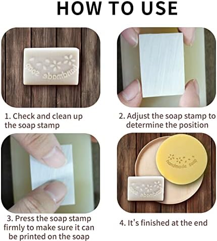 סבון סבון בעבודת יד סבון שרף סבון סבון חותמת בעבודת יד פרק סבון עובש פרק דפוסים שונים מיני חותם מתנה DIY