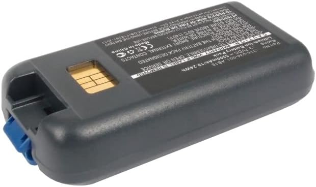 Synergy Digital Barcode Scanner סוללה, התואמת לסורק Barcode Intermec EDA61K, החלפה לסוללה של Intermec 318-033-001