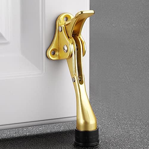 FZZDP דלת מתכת פקק דוושה דוושה גובה דלת מתכוונת דלת פקדת דלת ציר מתכת בעיטה דלת בעיטה עם קצה גומי ללא החלקה