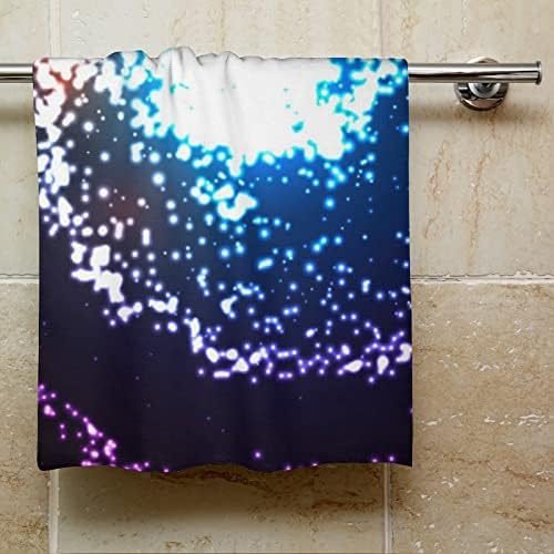 חלל Galaxy Nebula Vortex Vortex מגבת מגבת 28.7 x13.8 מטליות פנים סיבי סופר -סיבים סופגים מגבות מגבות