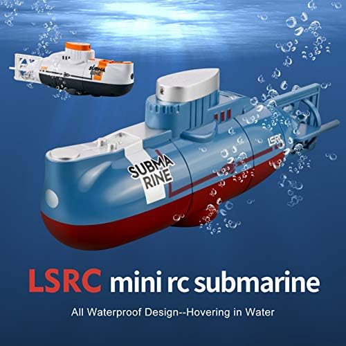 Goolrc Mini RC צוללת לילדים, LSRC-SMI שלט רחוק שלט רחוק צעצוע צלילה אטום למים לבנים ולבנות