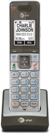 AT&T CLP99483 DECT 6.0 התחבר למערכת מענה לטלפונים סלולריים עם מזהה מתקשר כפול/שיחה מחכה כסף/שחור