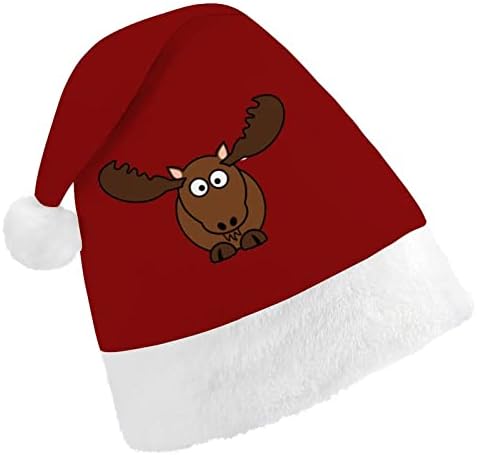 איילים חג המולד כובע סנטה כובע מצחיק חג המולד כובעי חג מסיבת כובעי עבור נשים / גברים