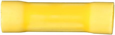 קורט 59423 12-10 מד צהוב ויניל-מבודד חוט התחת מחברים, 100-חבילה