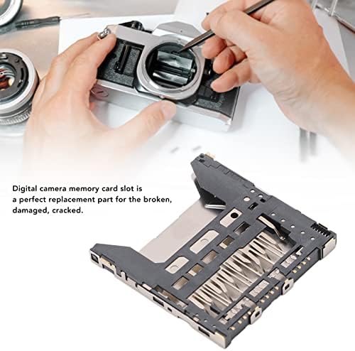 מחזיק חריץ לכרטיס זיכרון, חריץ לכרטיס זיכרון של מצלמה דיגיטלית עבור SX610 SX620 SX720 G3X G7X G7X II G7X2 M6 חלק