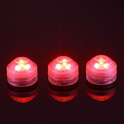 אורות LED טבולים בולסטר אורות תה LED LED אורות מיני אגרטל אגרטל בסיס אור אור החלפת אור פרחוני עם מרחוק לחתונה