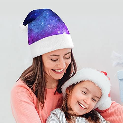 גלקסי שמיים חג המולד כובעי בתפזורת מבוגרים כובעי חג המולד כובע לחגים חג המולד ספקי צד