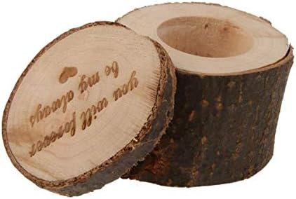 קופסת תכשיטים עגיל טוינדונה קופסת עץ מותאמת אישית לנישוא