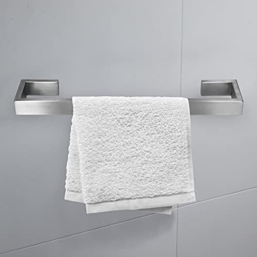 קיר נירוסטה קיר הרכבה מתלה מוט, מחזיק מגבת אמבטיה 40 סמ מחזיק מגבת אמבטיה מחזיק מגבת נייר מתחת לקיר ארון מחזיק מגבות