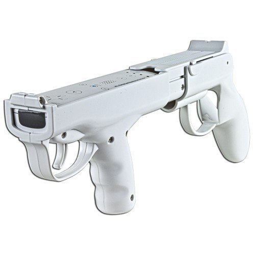 אקדח חכם מגנום לבקרי Nintendo Wii Remote ו- Nunchuk