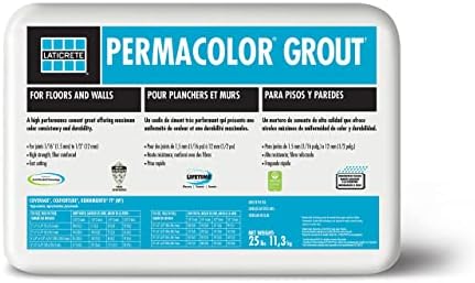 LATATRETE PERMACOLOR GROUT, Silver Shadow 25 £.