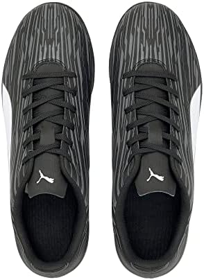 נעלי ספורט אימוני דשא של PUMA Men Rapido III, קסטלרון לבן שחור, 10.5