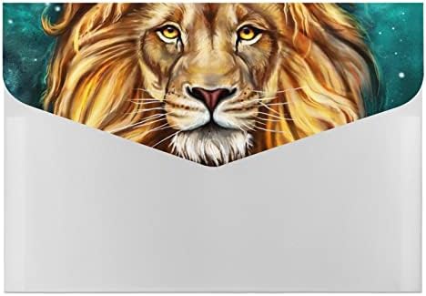 בעלי החיים האריה הרחבת קובץ תיקיית אקורדיון תיקיית 6 כיסים מסמך ארגונית נייר ארגונית