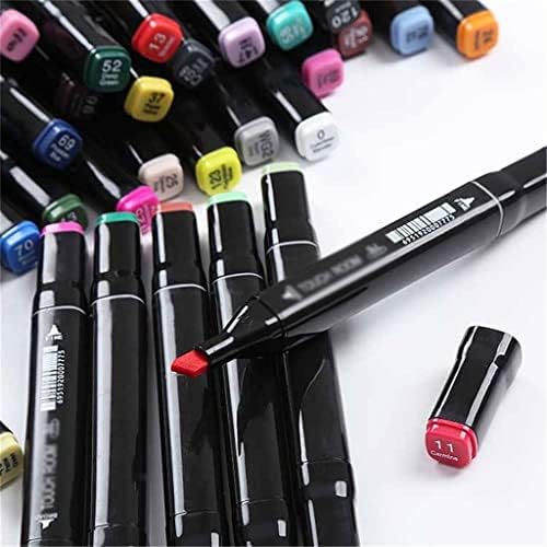 SDGH 24/30/36 צבעים סמנים מבוססי עט עט כפולים לרישום מנגה ציור ציוד אמנות בית ספר