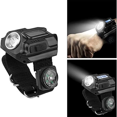 פנס שורש כף היד של SDFGH LED נטען נטען צפה אור נייד אור שורש כף יד XPE קמפינג חיצוני כלי תאורת הליכה