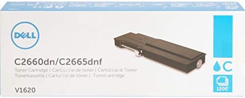 Dell V1620 מחסנית טונר C2660DN/C2665DNF מדפסת לייזר צבעוני, ציאן