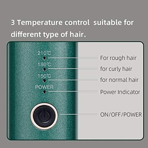 מברשת שיער של אניון LXXSH מברשת מברשת חשמלית קרמיקה קרמיקה PTC שיער מהיר שיער ברזל שטוח אנטי-סטטי שיער חם מברשת חמה