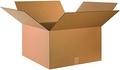 סט 4-מותג שותפים עמ '242414 קופסאות גלי,24 אינץ' איקס 24 אינץ 'ואקס 14 אינץ', קראפט