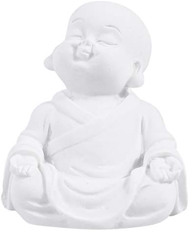 אקווריום אקווריום בודהה בודהה קישוטי פסל- פסל בודהה קטן שלווה אביזרי קישוט דגים עיצוב הבית