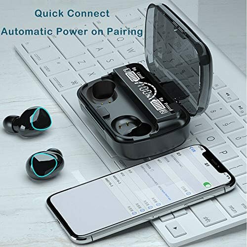 אוזניות אלחוטיות Bluetooth 5.1 אוזניות עבור Blu G91s באוזניות אוזניים סטריאו אמיתי ספורט אטום מים/אוזניות אטומות לזיעה