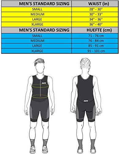 SLS3 מכנסיים קצרים של Triathlon גברים - מכנסיים קצרים Tri's - מכנסיים קצרים של טריאתלון גברים - 2 כיסים FX מכנסיים קצרים