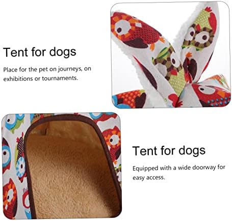 Patkaw Outdoor Teepee אוהל חורף שמש מקלט אוהל בית לכלבים אוהל חתול אספקת כלבים קטנים