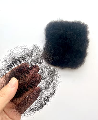 ג 'יפילוקס אפרו קינקי בתפזורת שיער טבעי לתוספות ראסטות שיער טבעי, 5 חבילות,10 אינץ', שחור טבעי 1 ב', מתאים לתוספות