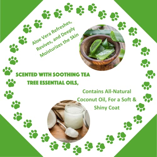 לדבר מוצרים לחיות מחמד טבעי תה עץ הקלה כלב שמפו, 1 ליטר ובקבוק, 17 עוז