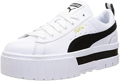 פומה מייז נשים לבן/שחור נעלי ספורט