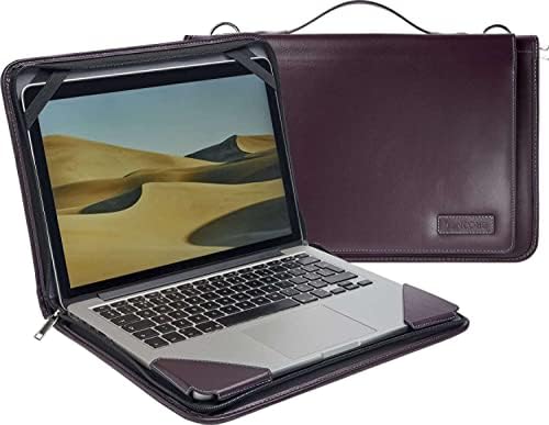 מארז מסנג'ר מחשב נייד סגול של Broonel-תואם לרוחב הרוחב של Dell 5300 13.3 2-in-1 מחשב נייד עסקי