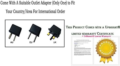 Upbright New Global 15V AC/DC מתאם תואם ל- Pentax PT-A4312 PTA4312 PocketJet 3 פלוס מדפסת תרמית 15VDC 15.0V