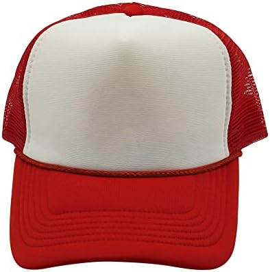 כובע נהג משאית קלאסי עם קצף כתר גבוה של קראפטמן עם סנפבק מתכוונן לגברים ולנשים