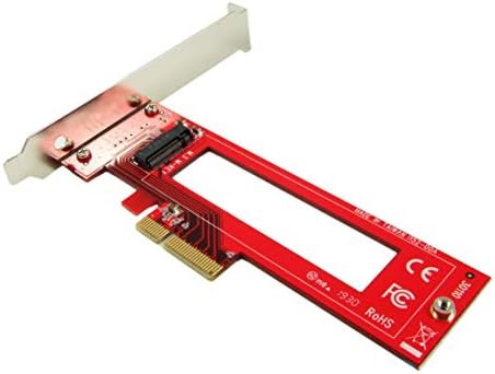 ABLECONN PEXM3-152 PCIE 3.0 X4 מתאם מארח עבור NGSFF NF1 M.3 NVME 110 ממ SSD-PCI Express 3.0 4 נתיב