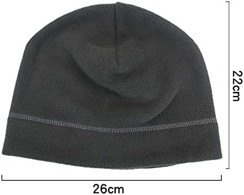 צמר כפת כובע חם רפוי רך קר הוכחה עמיד לרוח גברים של חורף ספורט כובע מתאים עבור סקי ריצה & מגבר; נשים לשימוש יומיומי