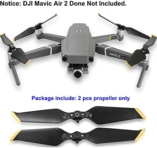 1 זוגות מדחפים פרו ללהבי DJI Mavic Air 2 ו- Air 2S להבי Drone