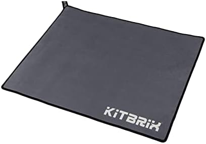 חבילת ערכת המתנות של שחיין קיטבריקס, X1 KitBrix תיק ערכת ציוד ספורט שחור, X1 שחייה ושינוי חלוק פונצ'ו שחור,