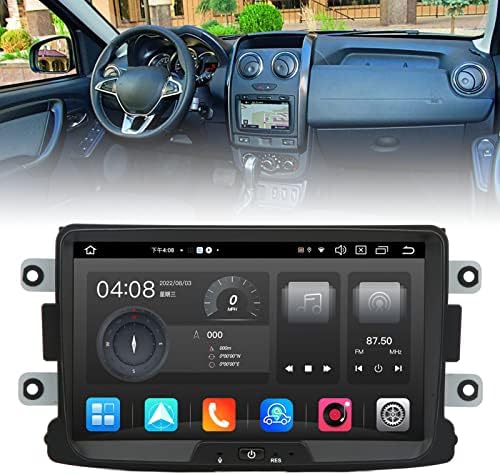 נגן מולטימדיה לרכב, עבור 11.0 ליבת סטריאו מכוניות עם 4G RAM 64G ROM GPS ניווט אלחוטי Carplay החלפת אוטומטית לדאצ'יה