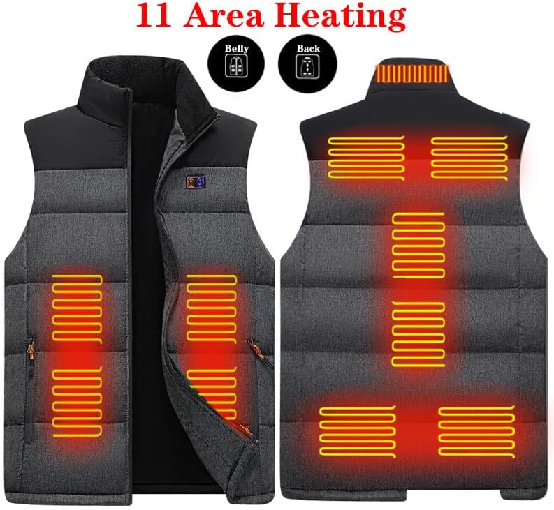 2022 מעילי vest מחוממים בחורף לגברים נשים אטום לרוח USB טעינה מעיל חימום חכם מעילים חמים חמים לבגדי הלבשה עליונה