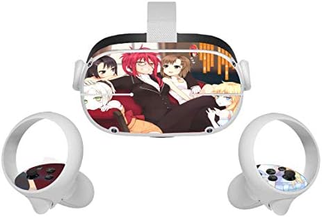 Onii-chan anime oculus Quest 2 Skin vr 2 אוזניות עורות ובקרות באביזרי מדבקות מדבקות מדבקות