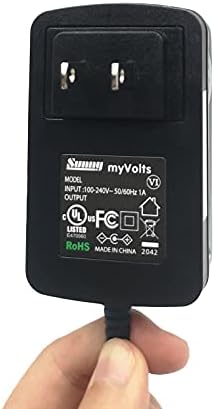 MyVolts 9V מתאם אספקת חשמל תואם/החלפה ל- CASIO AD -E95100L PSU חלק - ארהב תקע