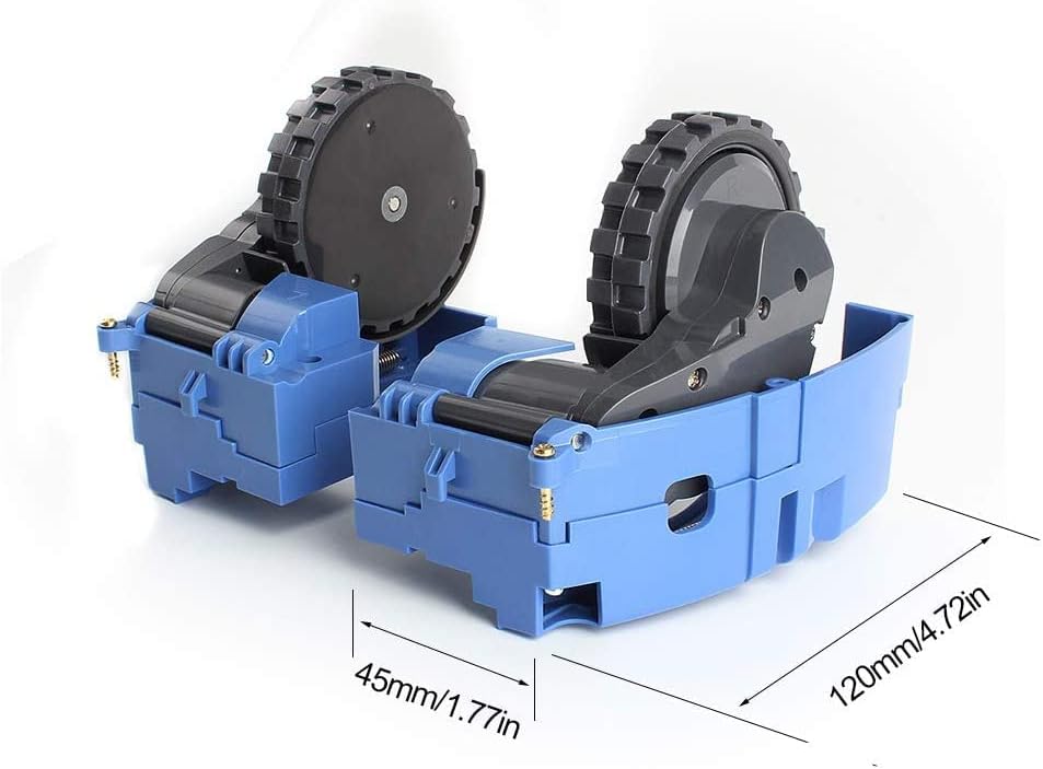SXCXIAOUER ימין ושמאלי כונן גלגלים זוג מודול עבור IROBOT ROOMBA 500 600 700 סדרה כחול