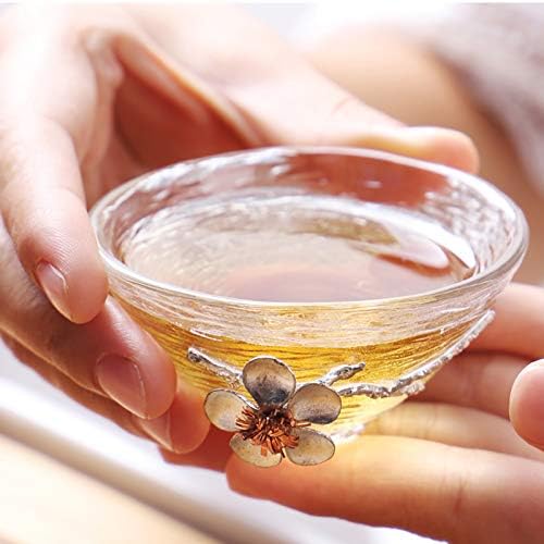 קאבילוק דקור וינטג 'מיני אספרסו כוסות כוסות ירייה כוסות כוסות סגנון יפני כוס תה פרח יפנית כוס שתייה לכוס