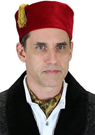 היסטורית אמפוריום גברים של קטיפה צמר עישון כובע