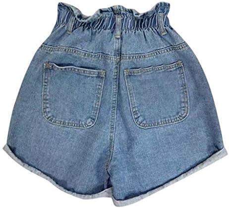 חדש מכנסיים קצרים, אזליאן גבירותיי פרח ניצן טהור ורענן פנאי מוצק צבע קצר ג ' ינס