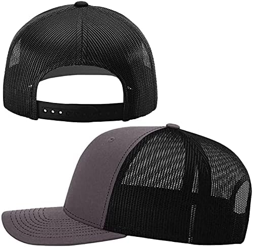 כובעי משאיות רקמות בהתאמה אישית לגברים כובע רשת Snapback מתכוונן נהדר לכובע בייסבול בחוץ