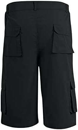 מכנסי מטען של Wenkomg1 לגברים, ריבוי כוסות רב -פונקציות קרב מכנסיים קצרים מבצעים מזדמנים מכנסיים קצרים טקטיים צבאיים