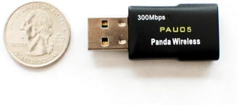Panda 300Mbps Wireless N מתאם USB - Windows Vista/7/8/8.1/10, Mint, Ubuntu, Fedora, Opensuse, Centos, Lubuntu,