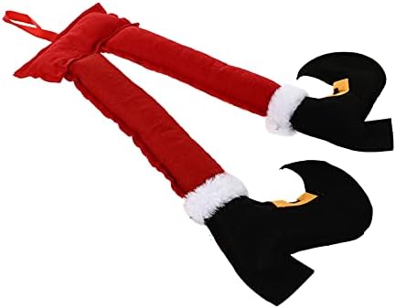 קיסנגל קישוטים לחג המולד מכוניות צעצוע חג המולד שדון חג המולד רגליים ממולאות רגליים תקועות חג המולד עץ טופר תליון